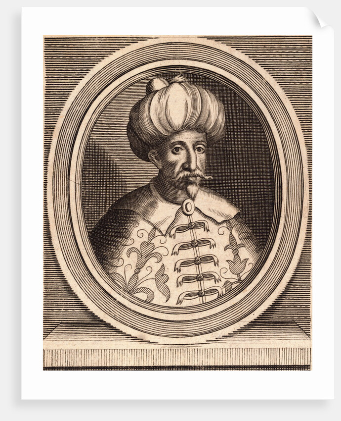 Portrait of Turkish King Mehmed I by Anonymous