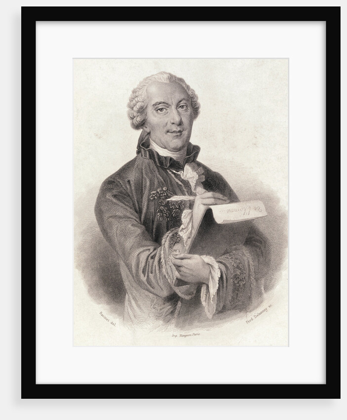 Portrait of Georges-Louis Leclerc Comte de Buffon by Anonymous
