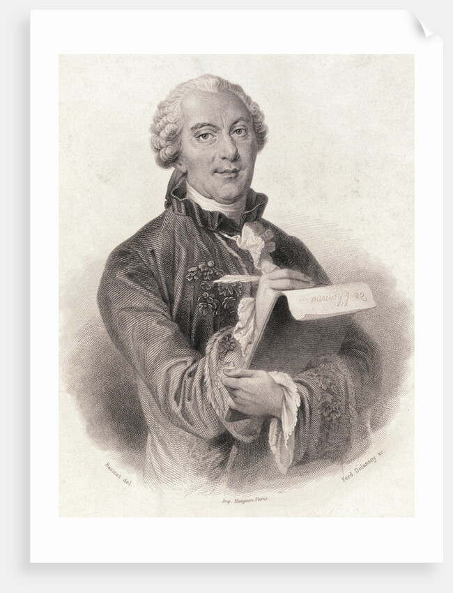 Portrait of Georges-Louis Leclerc Comte de Buffon by Anonymous