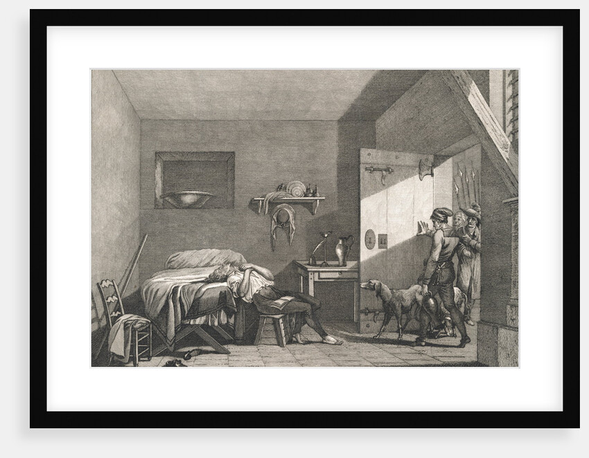 Condorcet Dying in His Prison Cell by Anonymous