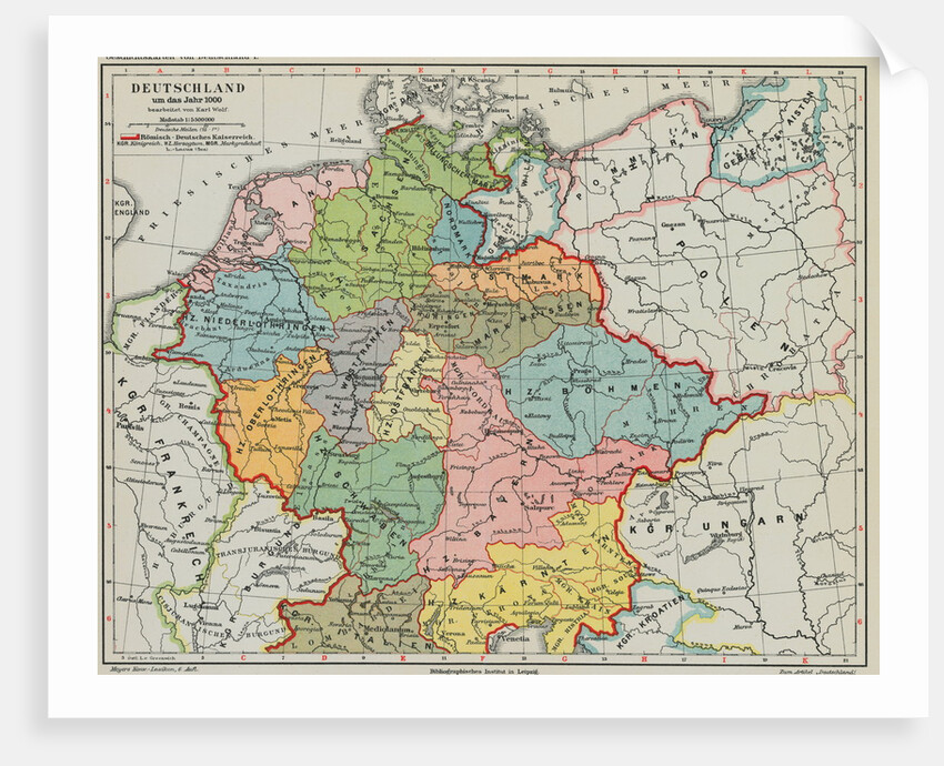 German Made Map by Anonymous