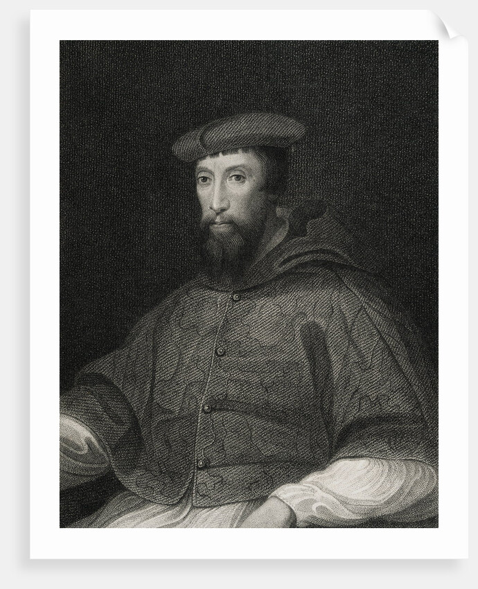 Portrait of Cardinal Reginald Pole by Anonymous