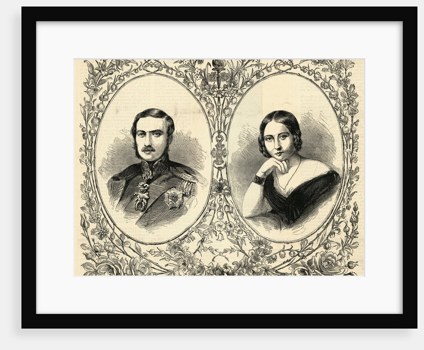 Portraits of Queen Victoria and Prince Albert by Anonymous
