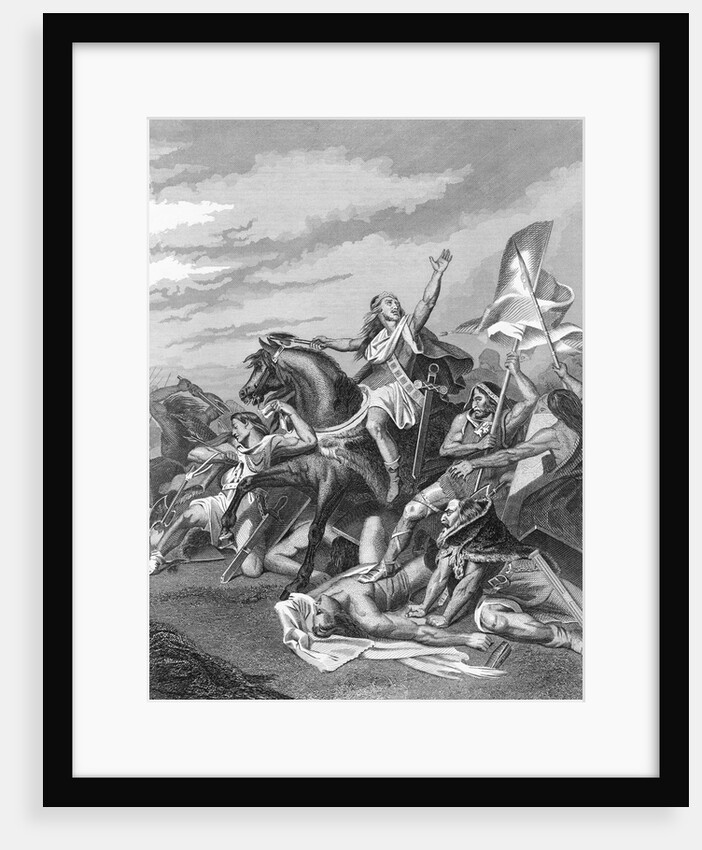 Clovis I Defeating Alemanni by Anonymous
