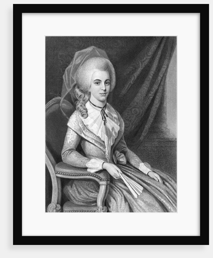 Portrait of Elizabeth Schuyler Hamilton by Anonymous