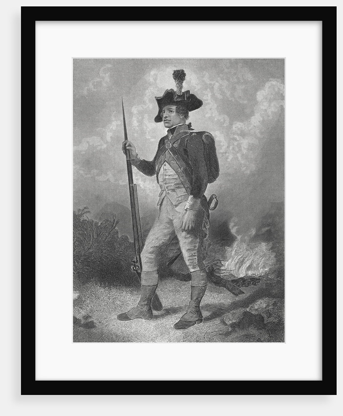 American Soldier During Revolutionary War by Anonymous