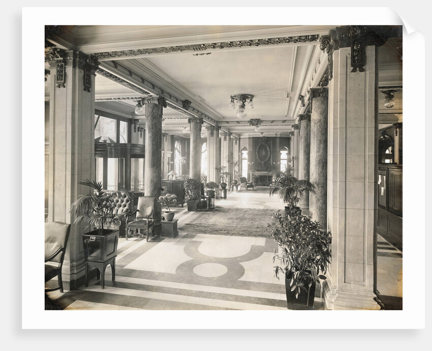 Interior of the Hotel Elton by Anonymous