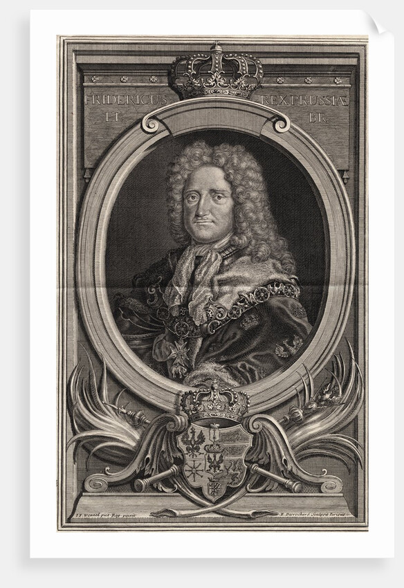 Portrait of King Frederick by Anonymous