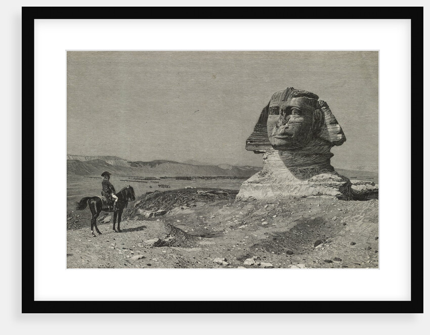 Napoleon Before the Sphinx by Anonymous