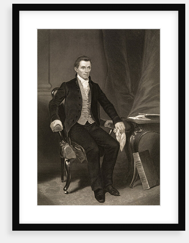 Portrait of Former United States President James Monroe by Anonymous