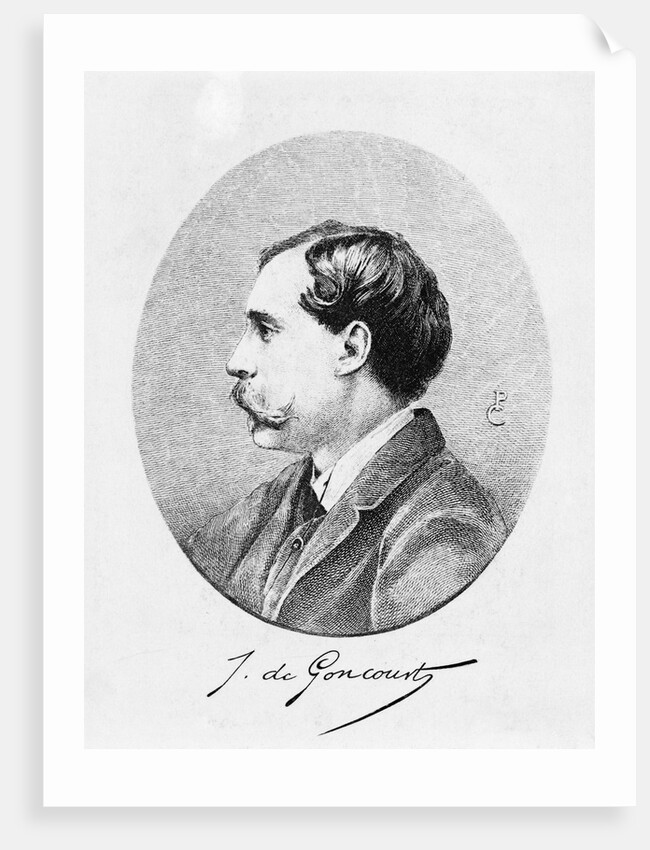 Portrait of Jules de Goncourt by Anonymous