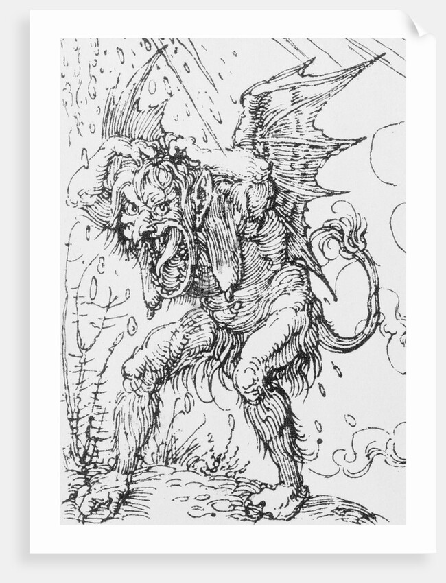 Depiction of Satan by Anonymous