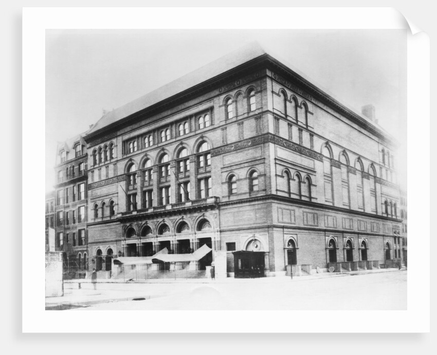 Carnegie Hall by Anonymous