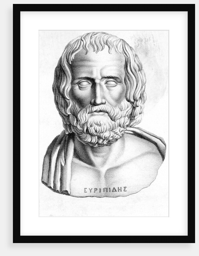 Portrait of Euripides by Anonymous
