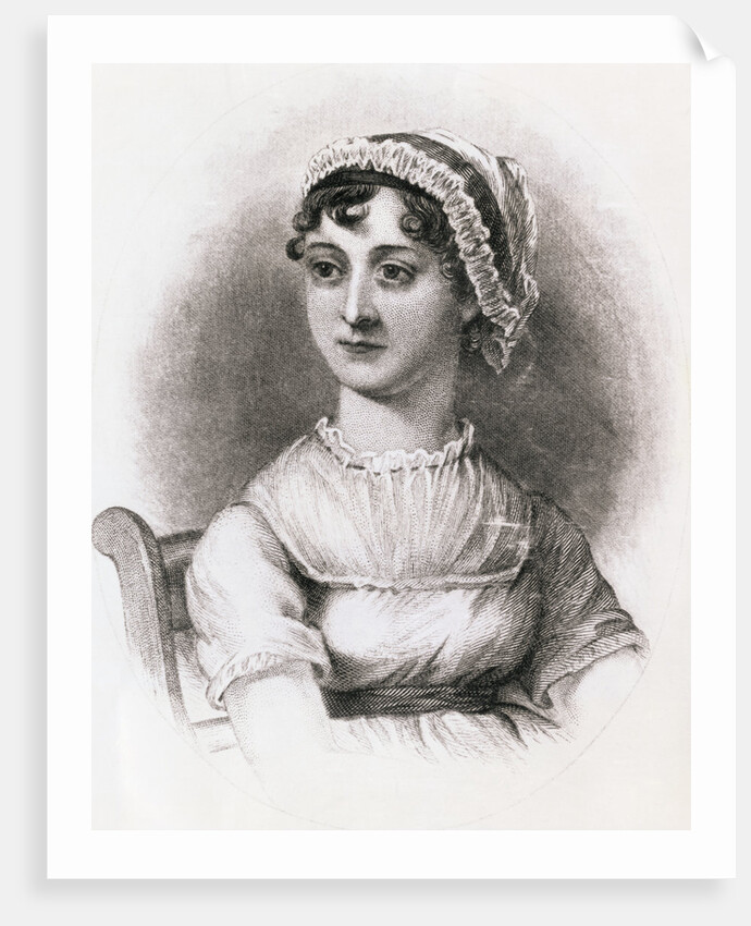 Portrait of Jane Austen by Anonymous