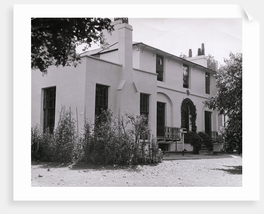 Exterior of Author John Keat's Mansion by Anonymous
