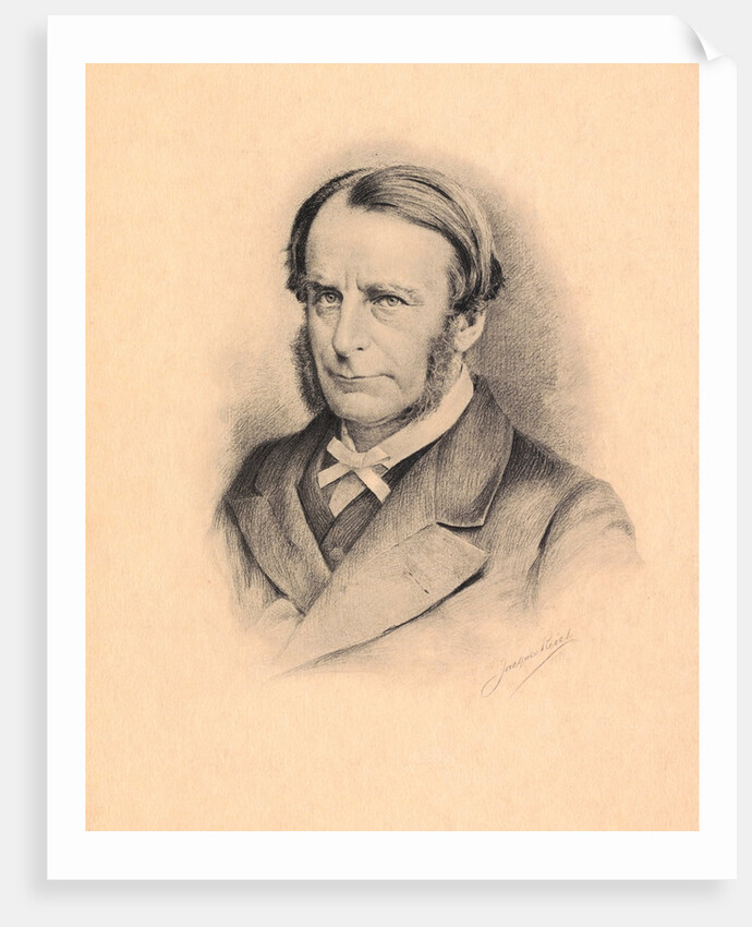 Portrait of English Writer Charles Kingsley by Anonymous