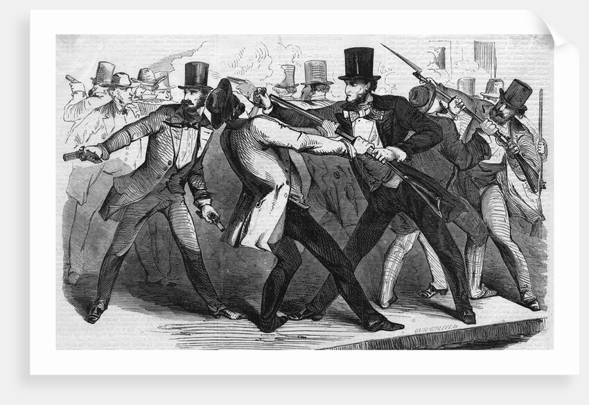 David S. Terry Stabs S.A. Hopkins by Anonymous