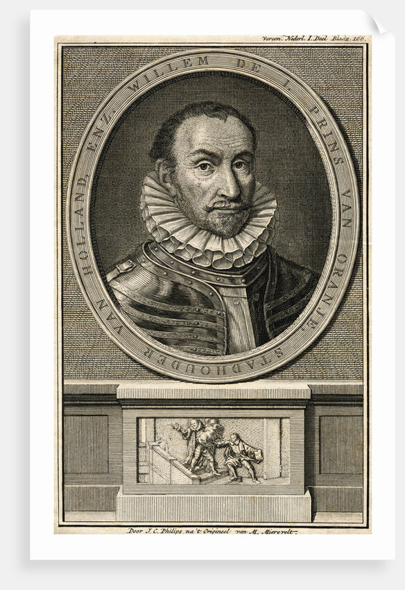 Portrait of William I Prince of Orange by Anonymous