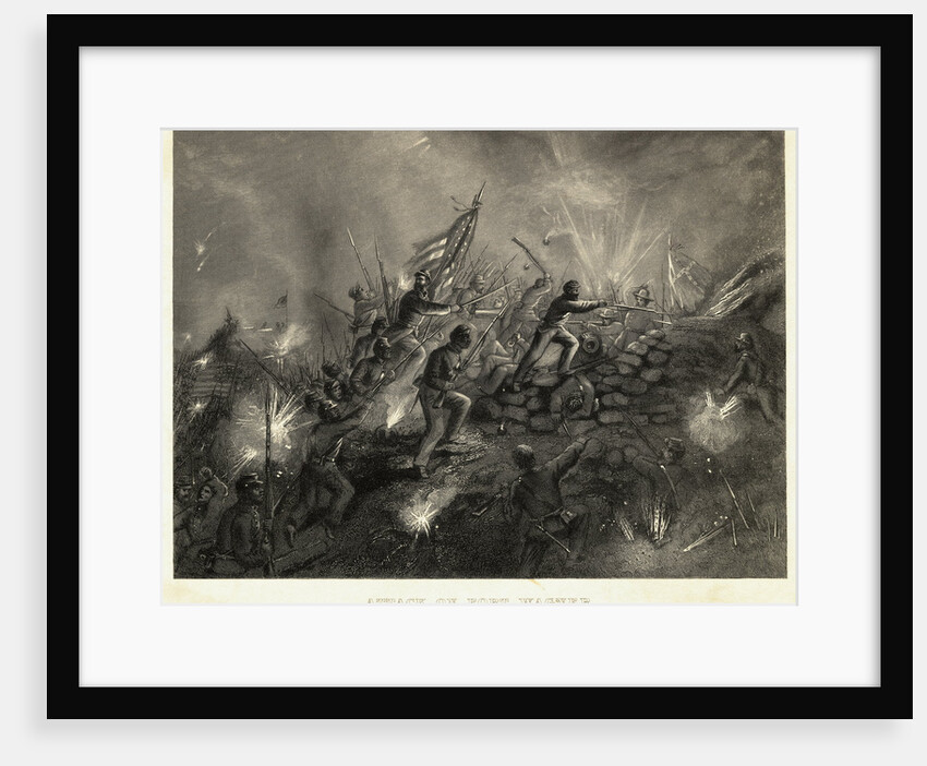 Attack on Fort Wagner During US Civil War by Anonymous
