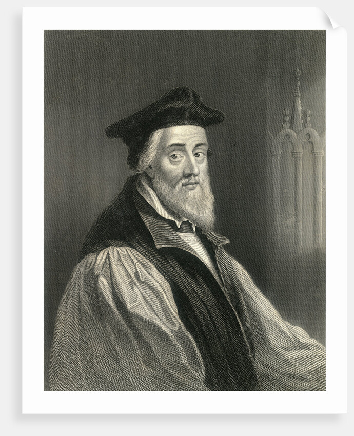 Portrait of Thomas Cranmer (1489-1556), English Prelate and Reformer by Anonymous
