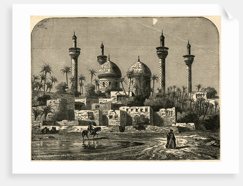 Mosque of Imam Moussa in Bagdad by Anonymous