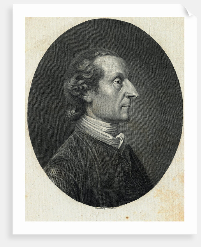 Portrait of Johann Kaspar Lavater by Anonymous