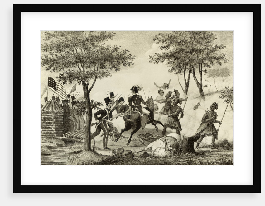 Siege of Fort Meigs During War of 1812 by Anonymous