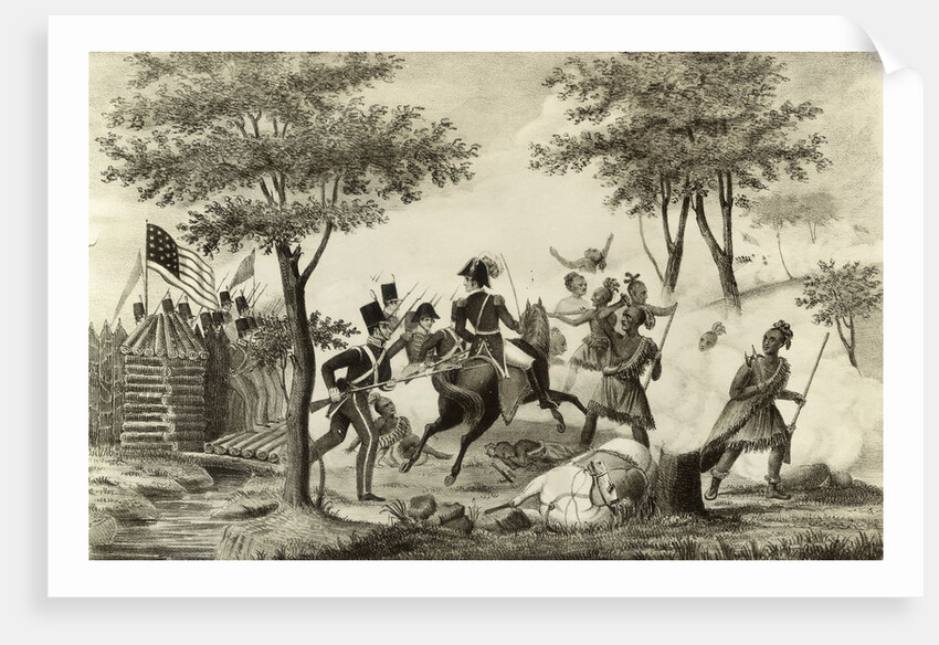 Siege of Fort Meigs During War of 1812 by Anonymous