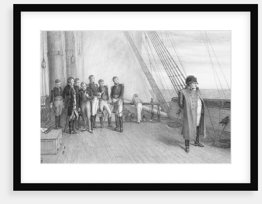 Napoleon on Board the Bellerophon by Anonymous