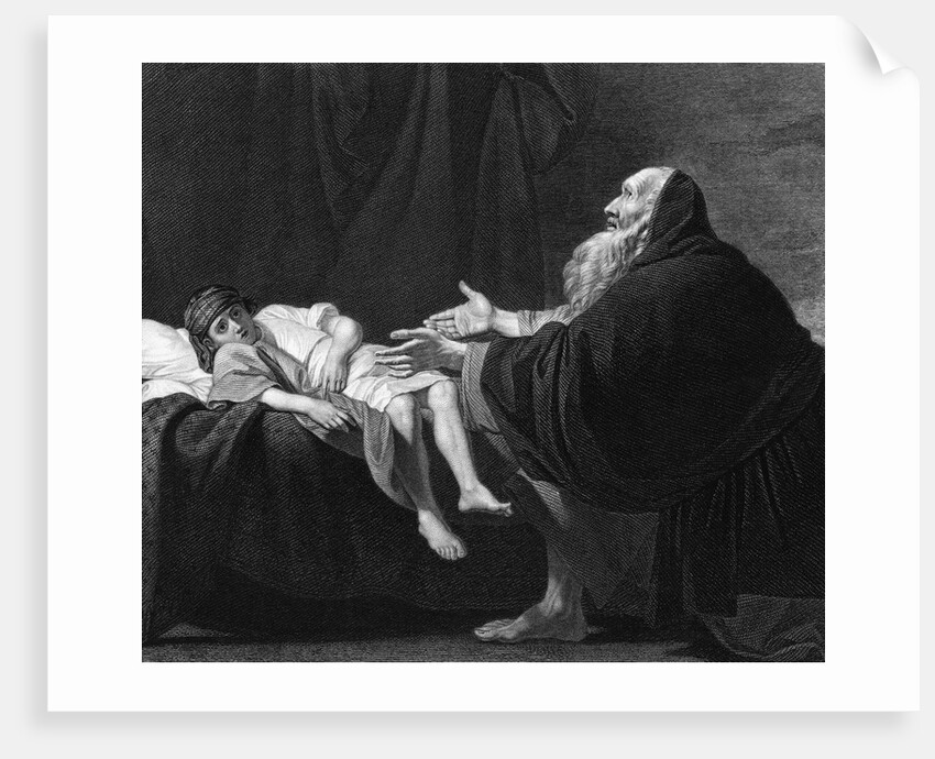 Elijah Raising the Son of the Widow by Anonymous
