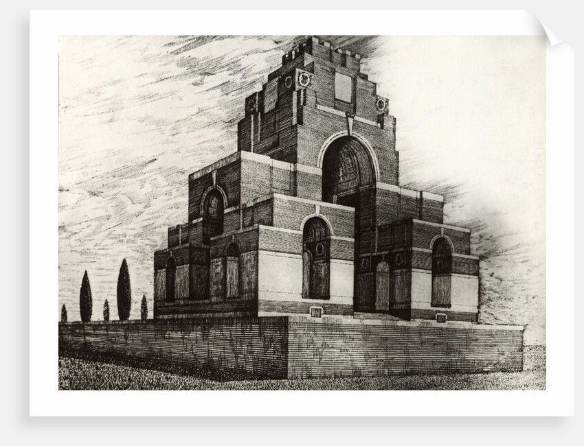 View of Thiepval Arch by Anonymous