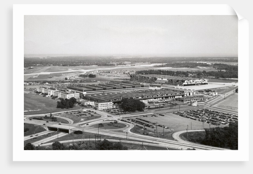 View of Glenn Martin Company Plant By Architect Albert Kahn by Anonymous