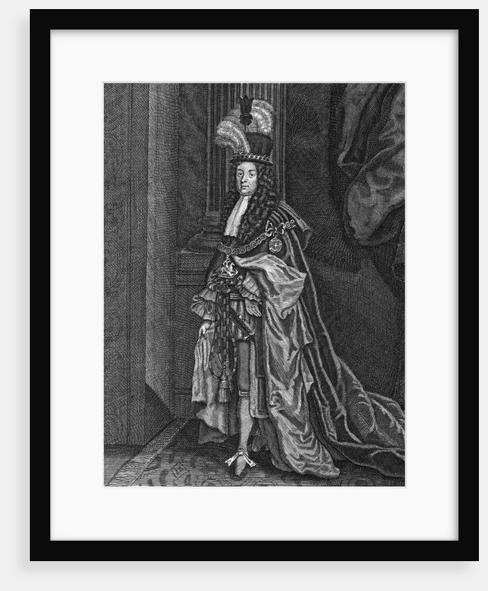 Portrait of King George I of England by Anonymous
