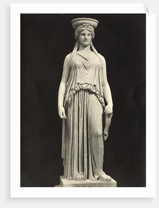 Caryatid at Vatican Museum by Anonymous