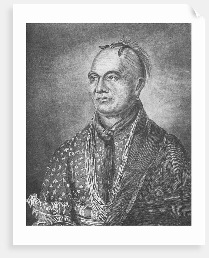 Portrait of Joseph Brant AKA Thayendanega by Anonymous