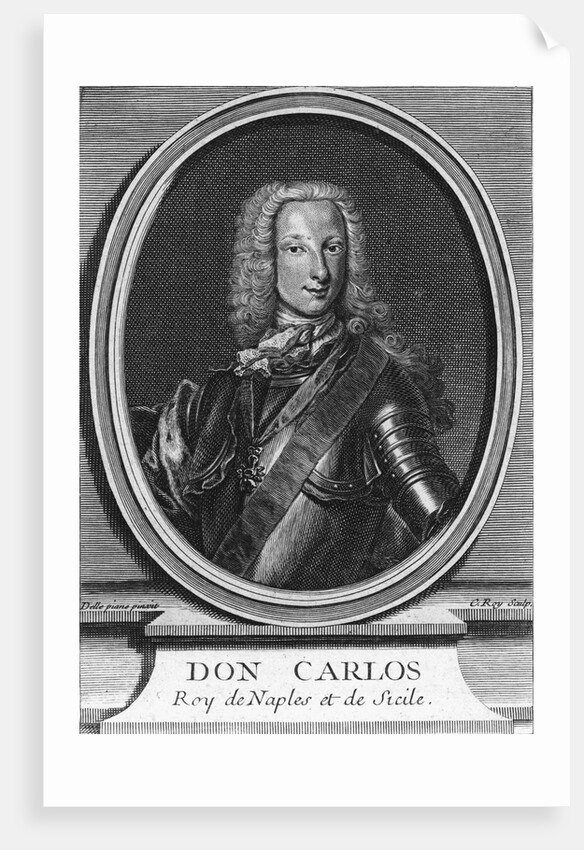 Portrait of Spanish King Don Carlos by Anonymous