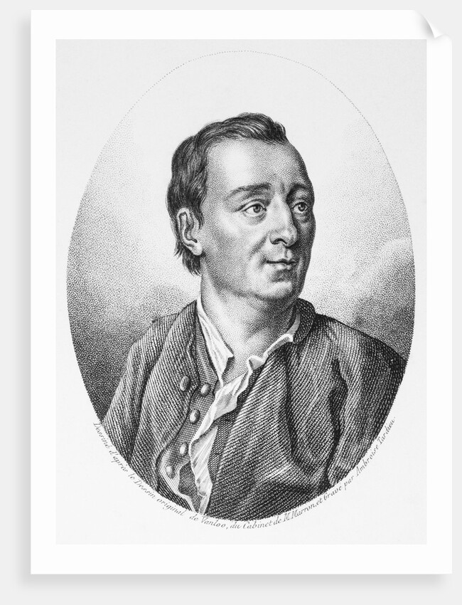 Portrait of Denis Diderot by Anonymous