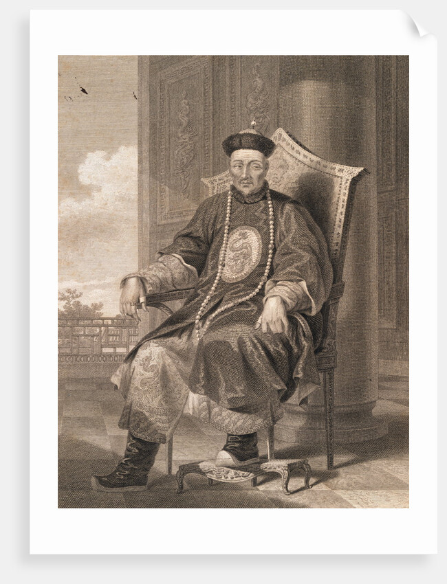 Portrait of Tchien Lung by Anonymous