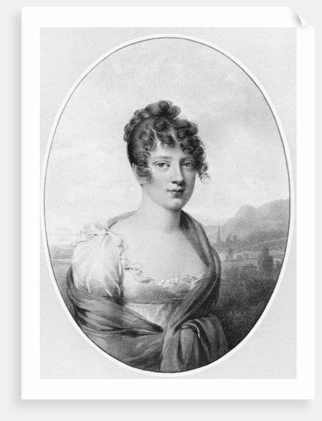 Portrait of Maria Leopoldina by Anonymous