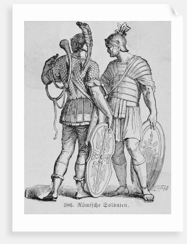 Portrait of Roman Soldiers by Anonymous