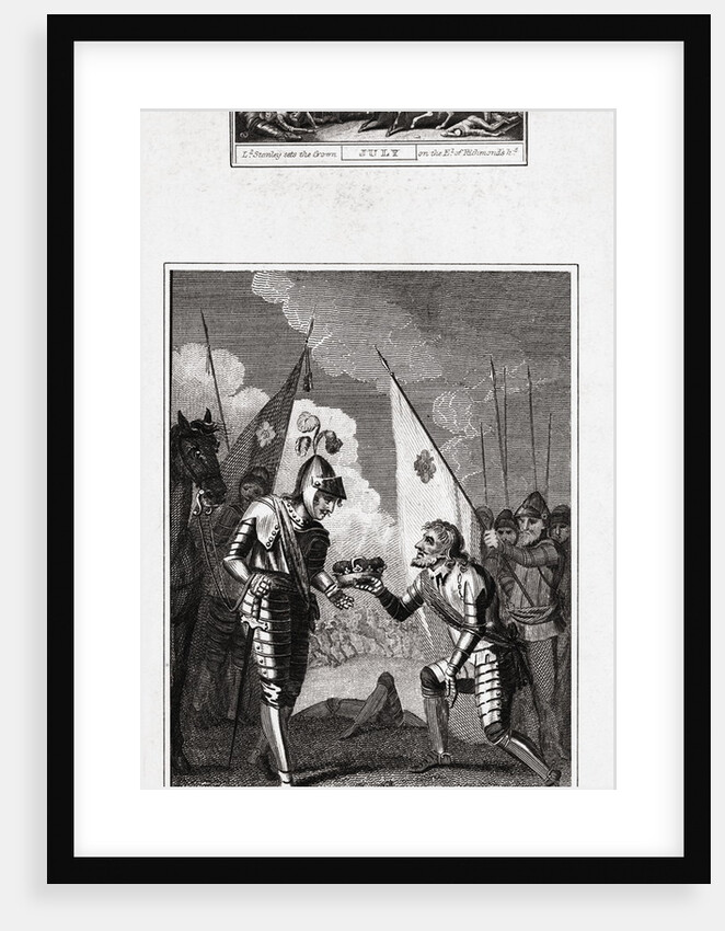 Henry VII After Winning Battle on Bosworth Field by Anonymous