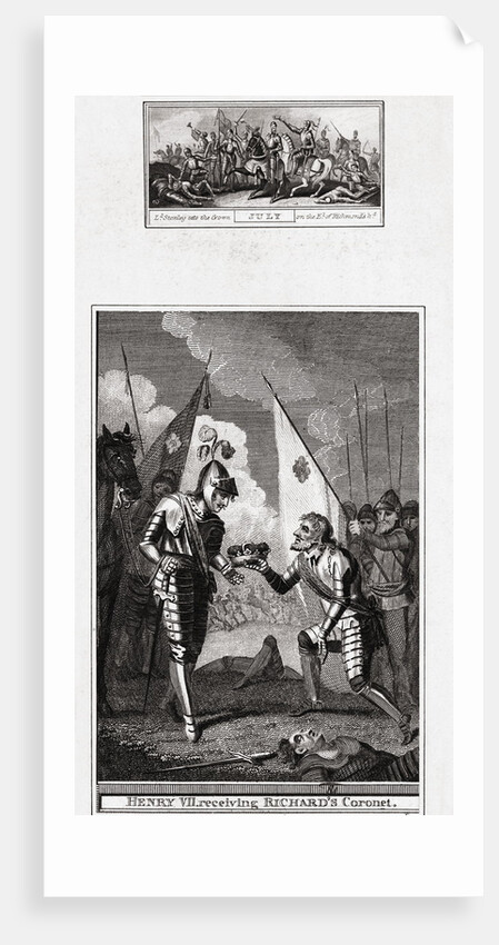 Henry VII After Winning Battle on Bosworth Field by Anonymous