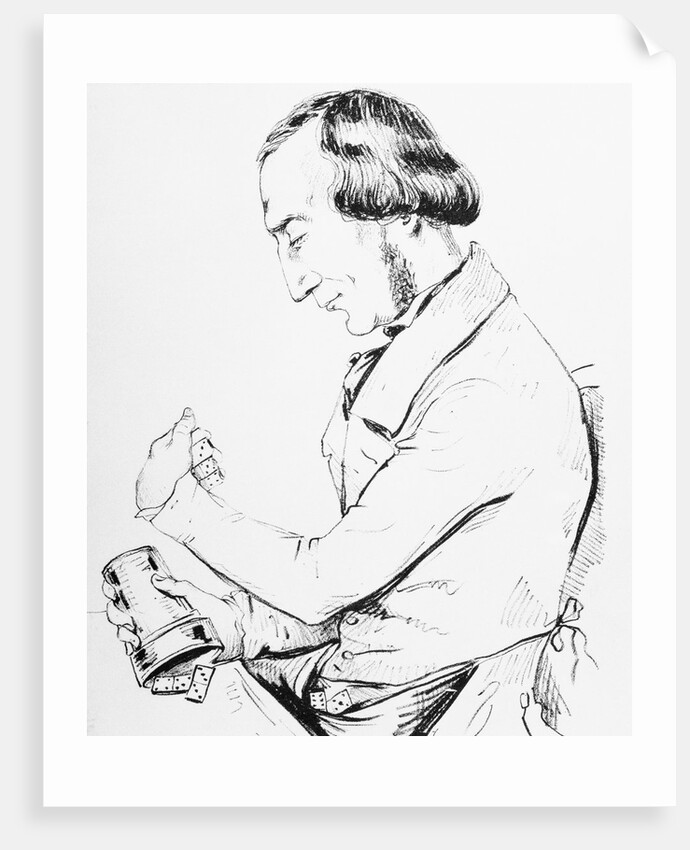 Portrait of Magician Robert Houdin by Anonymous