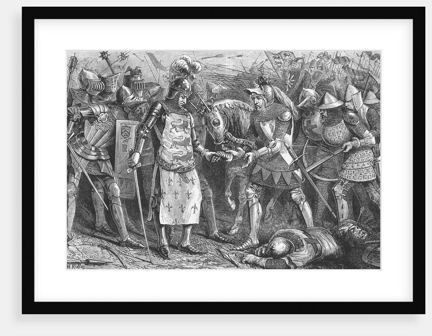 King of France Surrendering to Edward by Anonymous