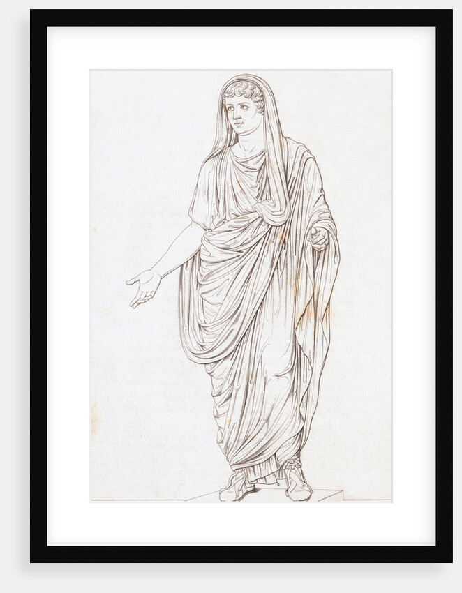 Drawing of Nero by Anonymous