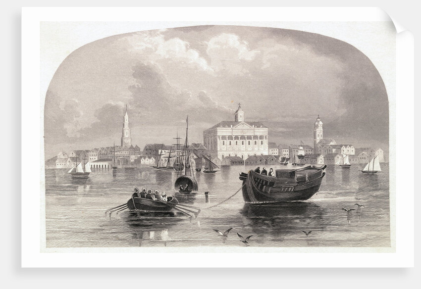 Boats Along the Edge of Charleston by Anonymous