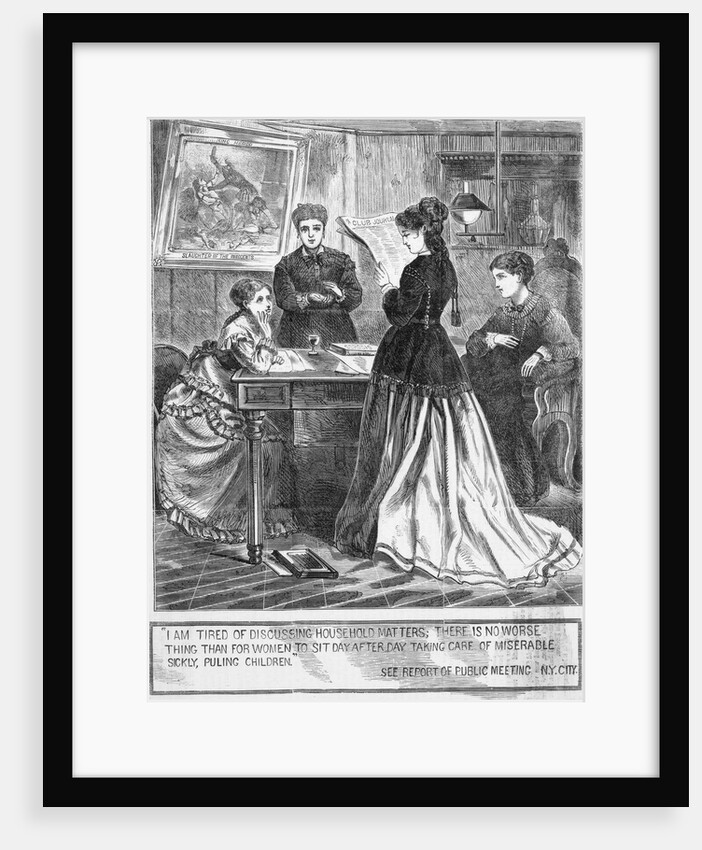 Suffragette Depiction from Harper's Bazaar by Anonymous