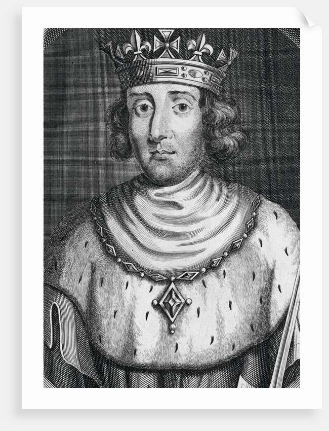 Portrait of King Edward I of England by Anonymous