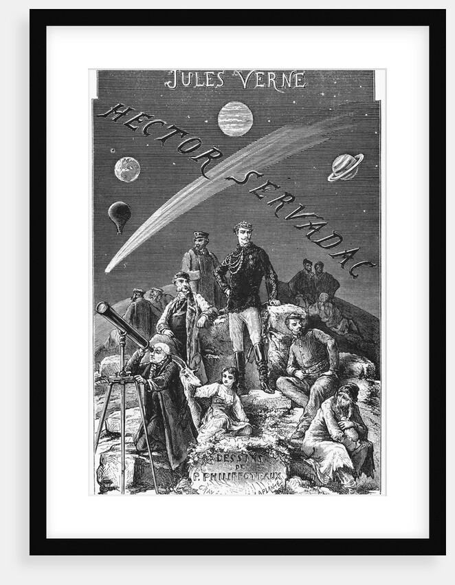 Cover Illustration for Story by Jules Vernes